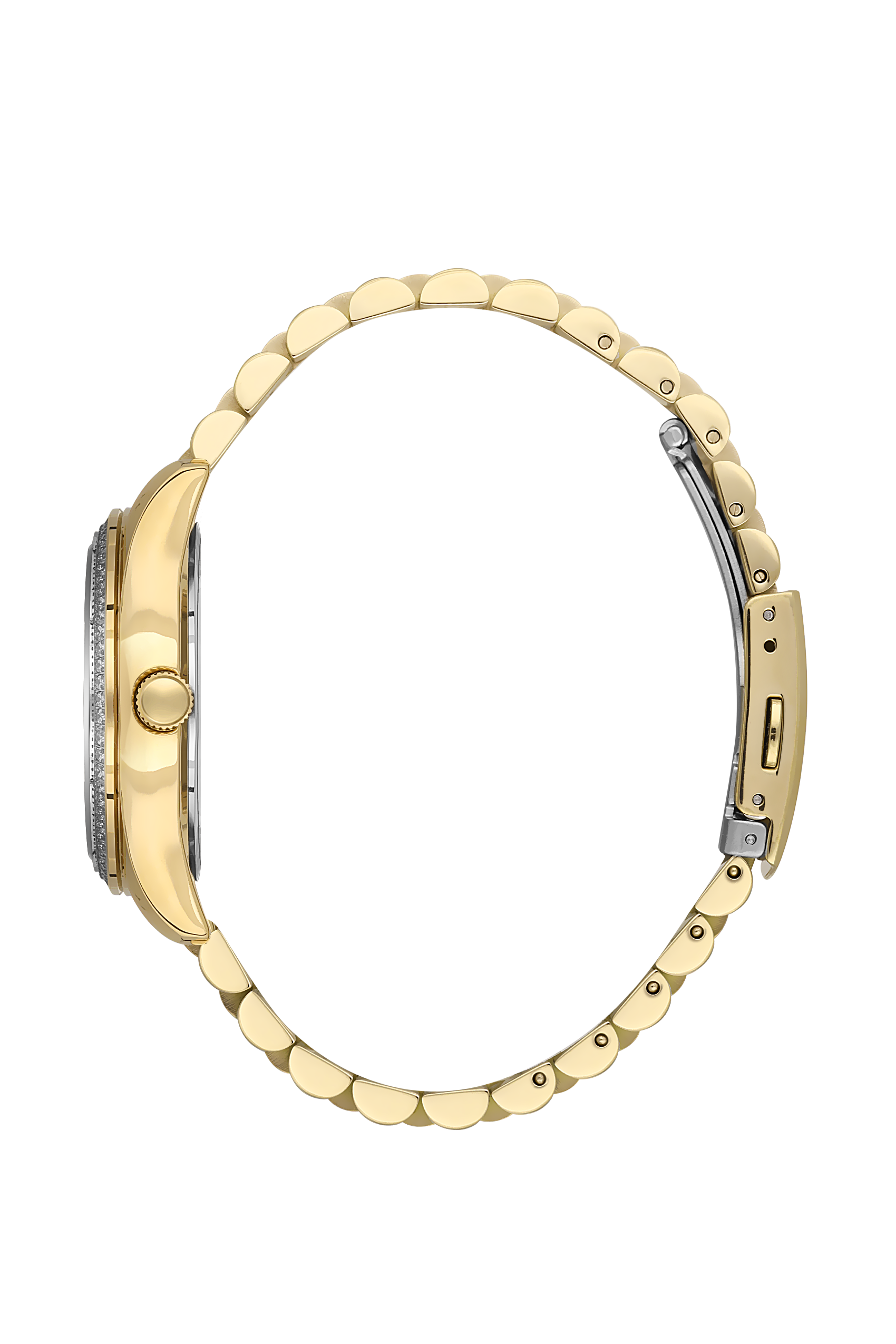 BEVERLY HILLS POLO CLUB 36MM Gold Analog Stainless Steel Watch – BP3592C.120