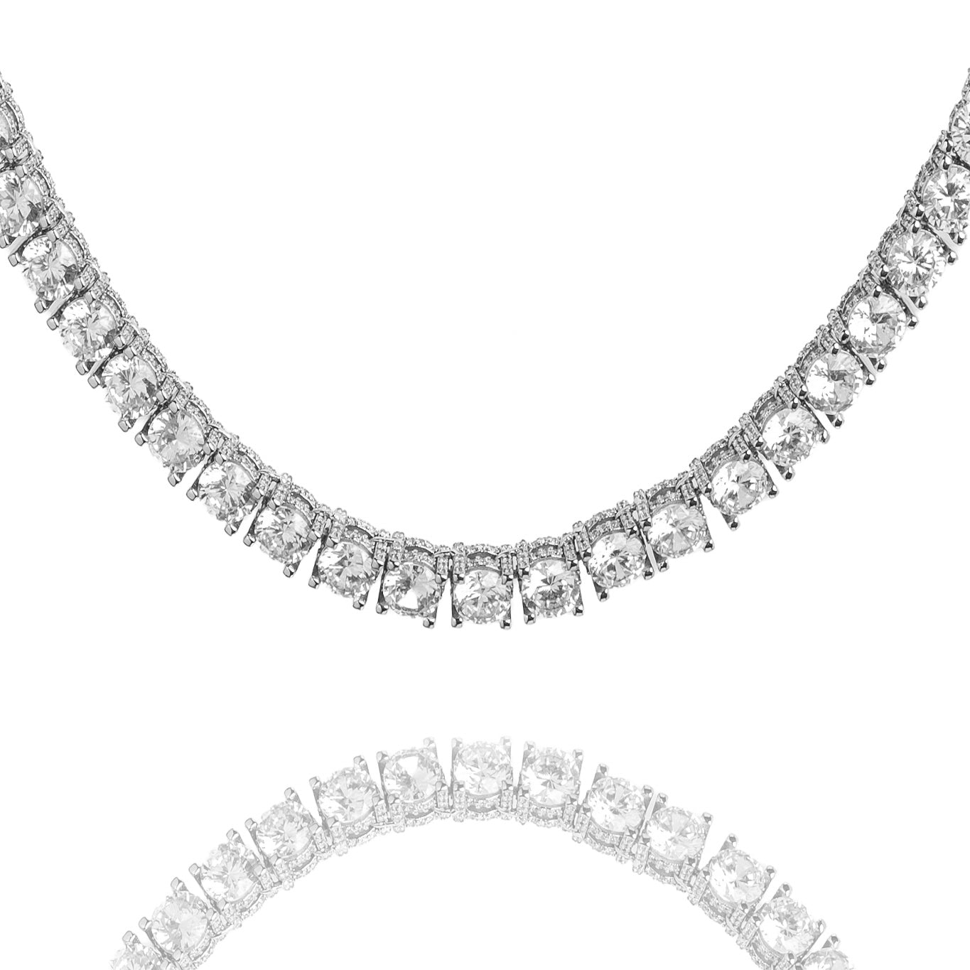 Big Daddy 6MM Diamond Silver Tennis Chain - Chain