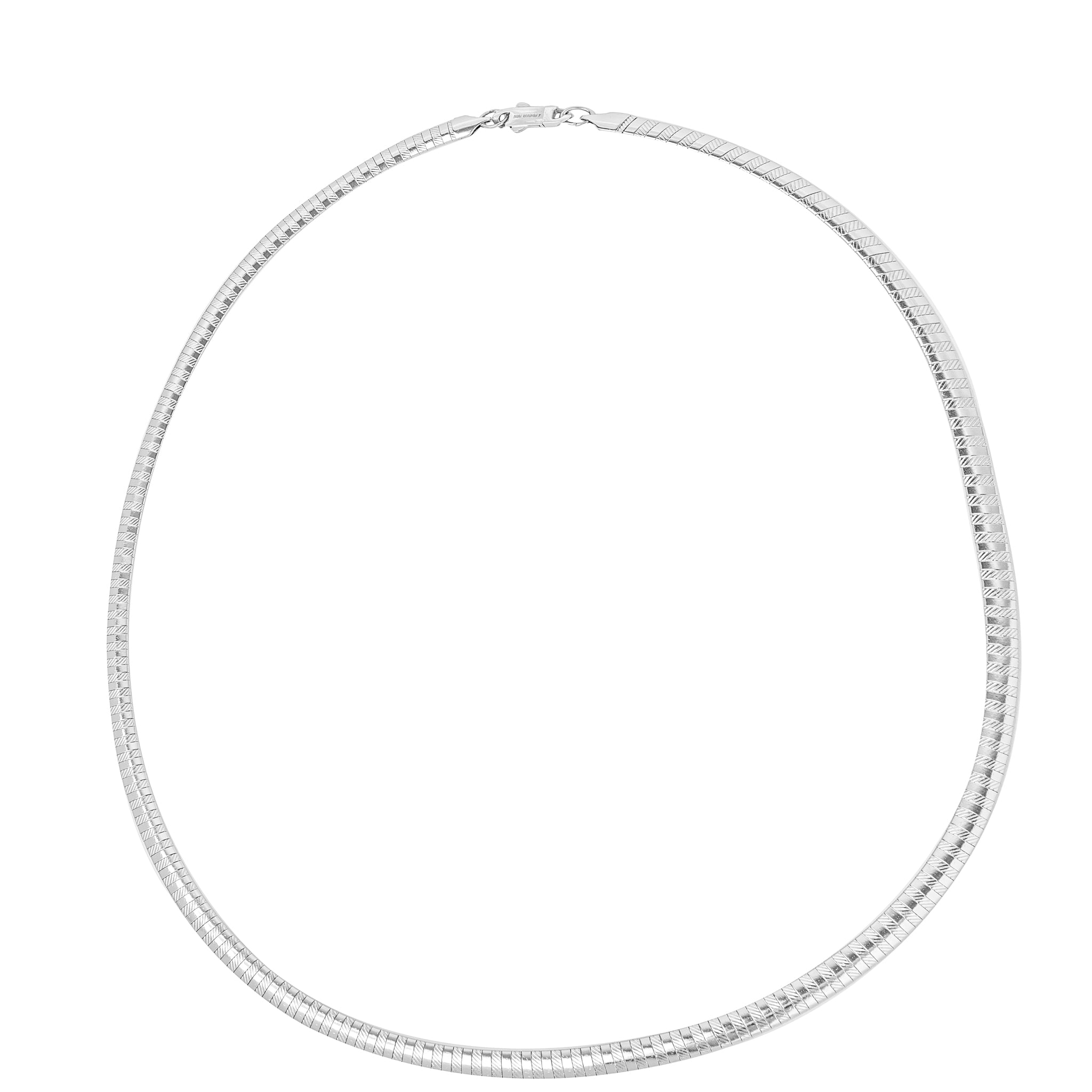Big Daddy 8MM Omega Silver Steel Chain - Chain