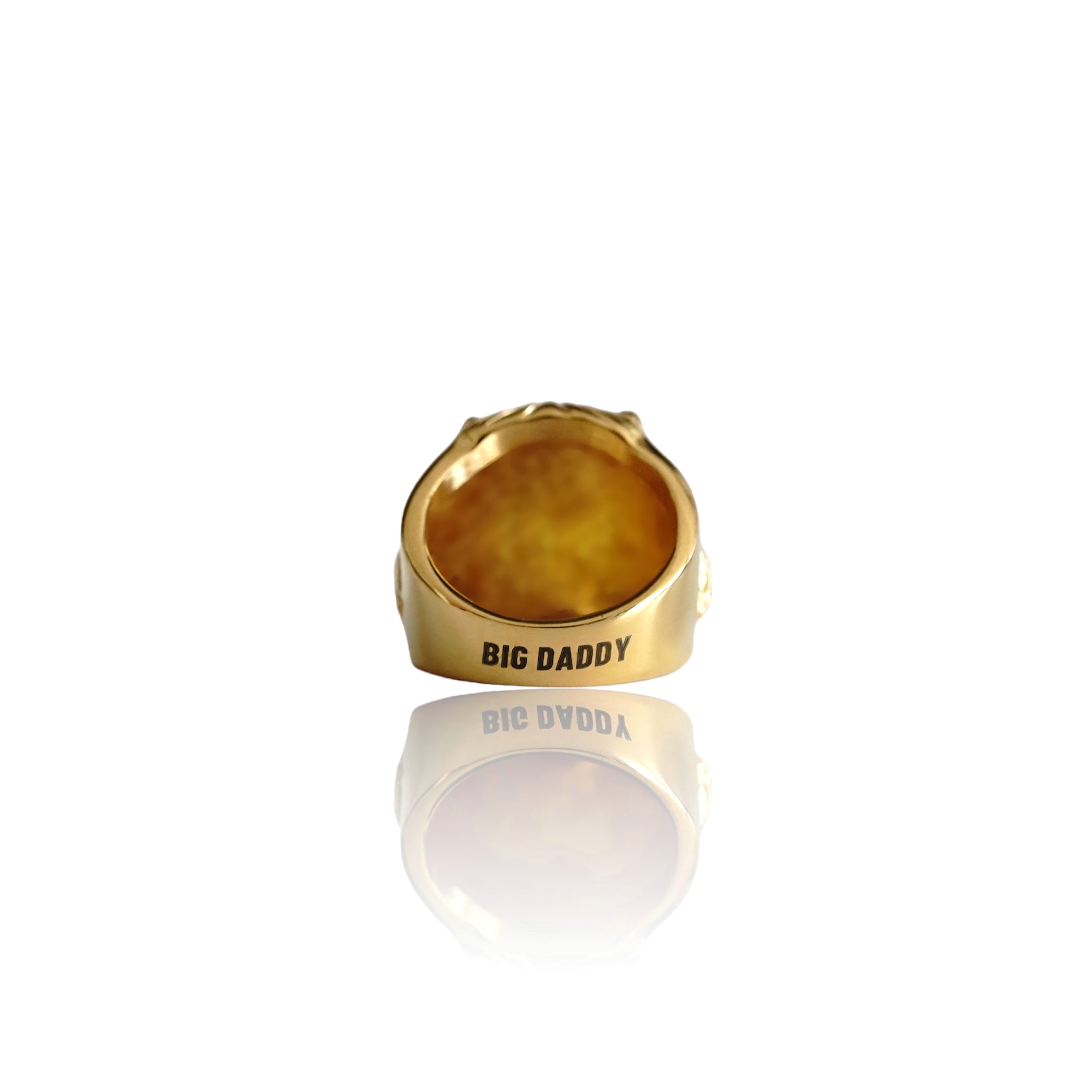Big Daddy Regal Lionβs Head Gold Ring - Ring