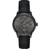Burberry Men’s Swiss Made Leather Strap Black Dial Men's Watch  BU10010 - Big Daddy Watches