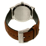 Burberry Men’s Quartz Leather Strap Silver Dial Men's Watch BU9904 - Big Daddy Watches #3