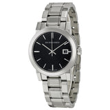 Burberry Black Check Stamped Dial Stainless Steel Ladies Watch BU9101 - BigDaddy Watches