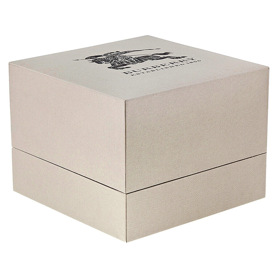 Burberry Black Dial Chronograph Stainless Steel Men's Watch BU9380