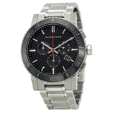 Burberry Black Dial Chronograph Stainless Steel Men's Watch BU9380 - BigDaddy Watches