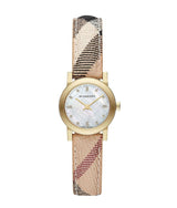 Burberry Women’s Swiss Made Quartz Multicolor Leather Strap Mother Of Pearl Dial Women's Watch  BU9226 - Big Daddy Watches