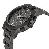 Burberry Chronograph Dark Grey Dial Black Ion-plated Men's Watch BU9354 - BigDaddy Watches #2