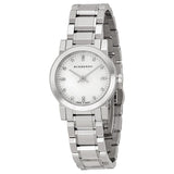 Burberry Mother of Pear diamond set Stainless Steel Ladies Watch BU9224 - BigDaddy Watches
