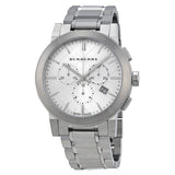Burberry Silver Dial Chronograph Stainless Steel Men's Watch BU9350 - BigDaddy Watches