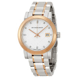 Burberry Silver Dial Two-tone Ladies Watch BU9127 - BigDaddy Watches