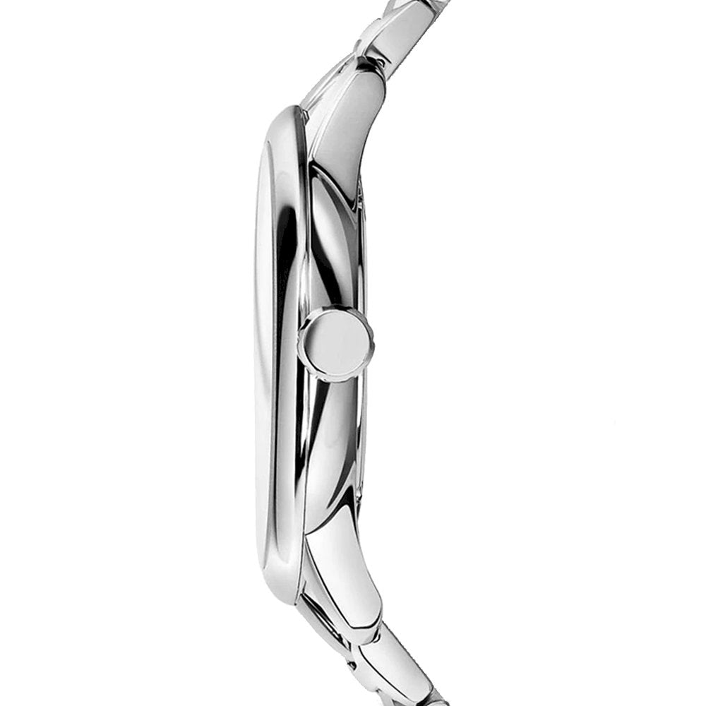 Burberry Menβs Swiss Made Quartz Stainless Steel Silver Dial Men's Watch BU10004 - The Watches Men & CO #2