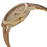 Burberry The City Champagne Dial Haymarket Check Strap Unisex Watch BU9026 - BigDaddy Watches #2