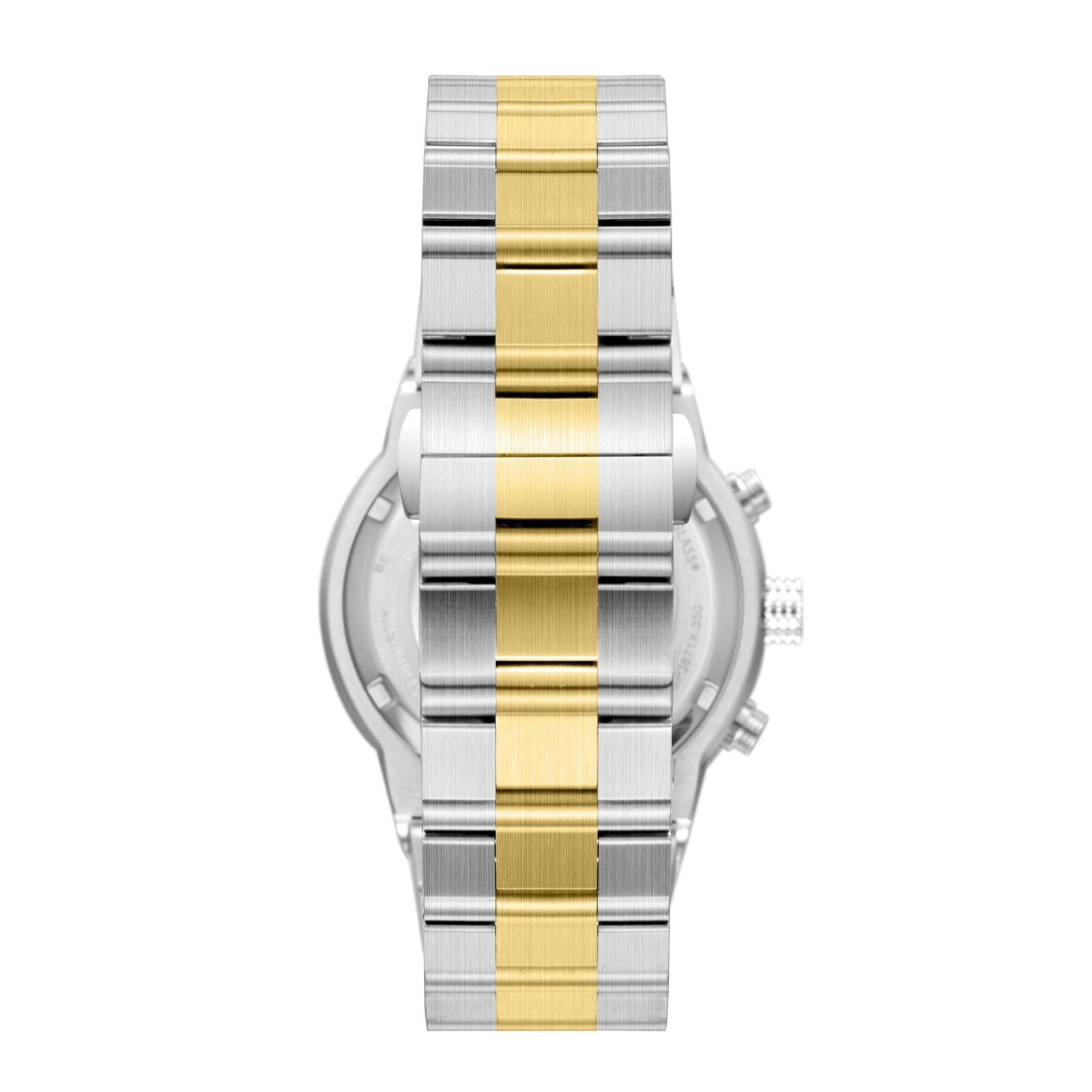 Beverly Hills Polo Club Dual Time Green Dial Two-Tone Watch BP3871X.270