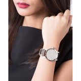 Burberry Men's Large Check Leather on Canvas Strap Beige Dial Men's Watch BU9020 - Big Daddy Watches #3