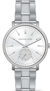 Michael Kors Jaryn Pave Silver Tone Women's Watch MK3600 - Big Daddy Watches