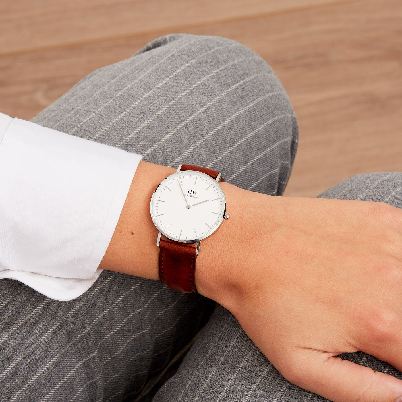 Daniel Wellington St Mawes 36mm Women's Silver Watch DW00100052