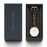 Daniel Wellington White Classic York 40mm Men's Gold Watch DW00100011