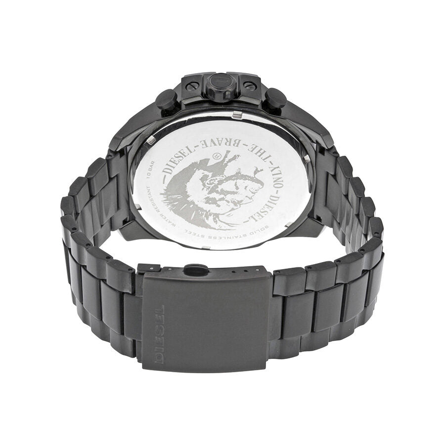 Diesel Mega Chief Chronograph Black Dial Men's Watch #DZ4355 - The Watches Men & CO #3