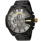 Diesel Mega Chief Men’s Chronograph Black IP Stainless Steel Watch DZ4479