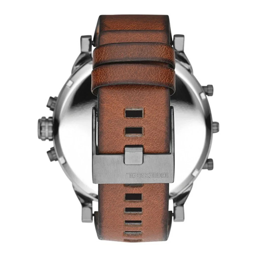Diesel Mr. Daddy 2.0 Chronograph Silver Dial Men's Watch DZ7394