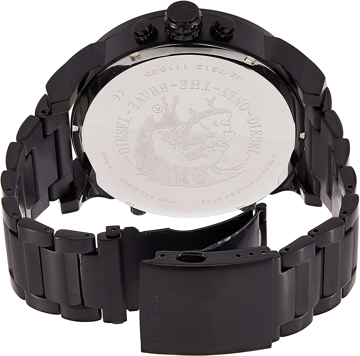 Diesel The Daddies Chronograph Four Time Zone Dial Menβs Watch DZ7312 - Watch