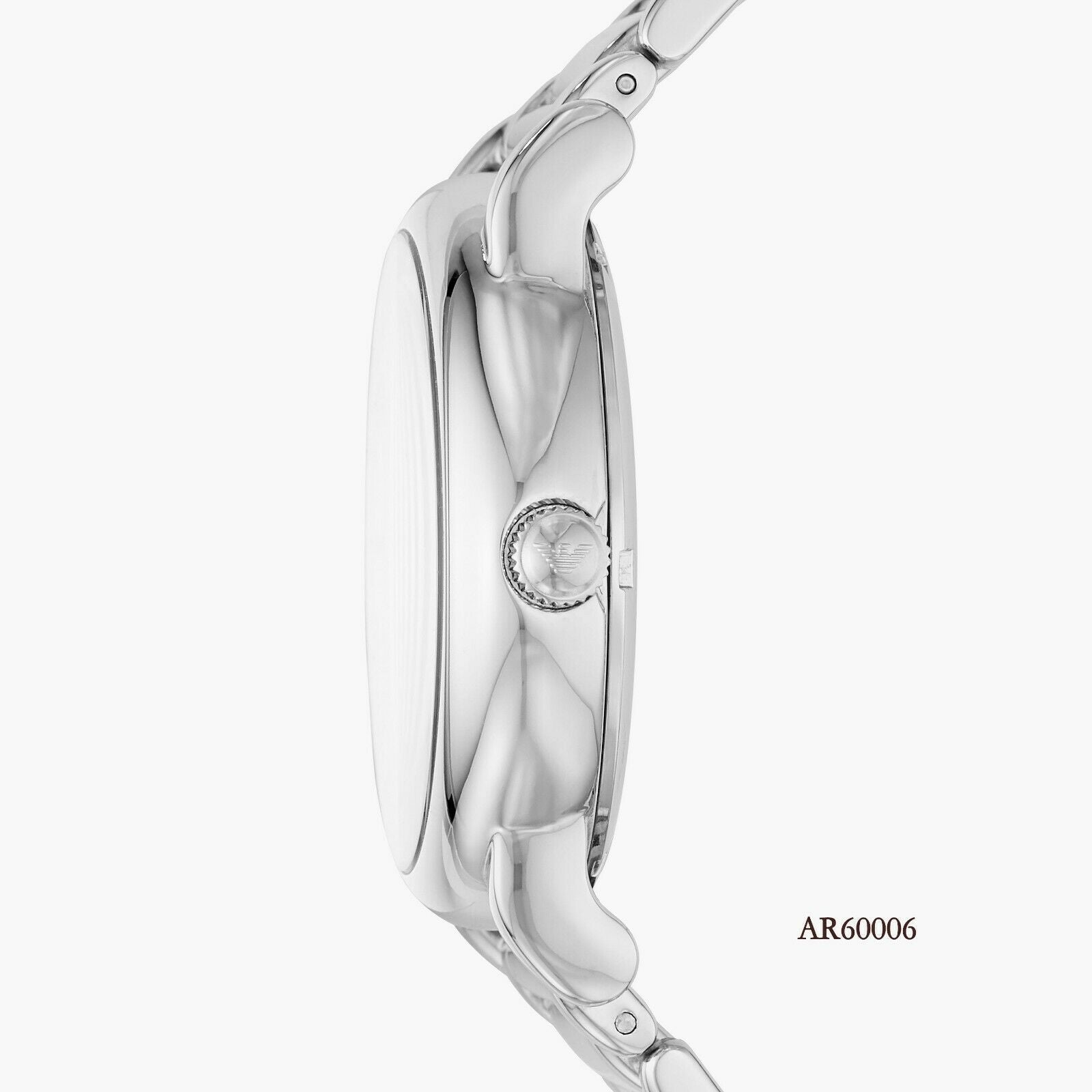 Emporio Armani Automatic Silver Skeleton Dial Menβs Watch AR60006 - Watch