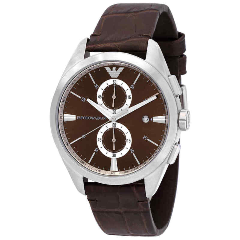 Emporio Armani Chronograph Quartz Brown Dial Menβs Watch AR11482 - Watch