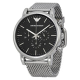 Emporio Armani Classic Chronograph Black Dial Men's Watch AR1808 Water resistance: 50 meters / 165 feet Movement: Quartz