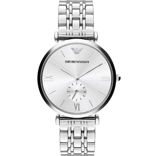 Emporio Armani Classic Silver Dial Menβs Watch AR1819 - Watch