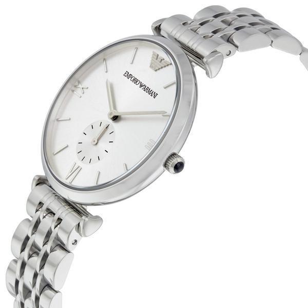 Emporio Armani Classic Silver Dial Menβs Watch AR1819 - Watch