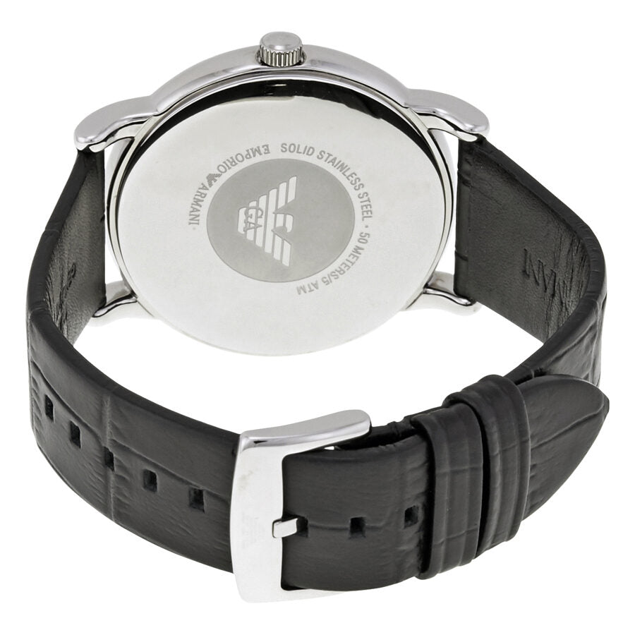 Emporio Armani Luigi Black Dial Men's Watch #AR2500 - The Watches Men & CO #3