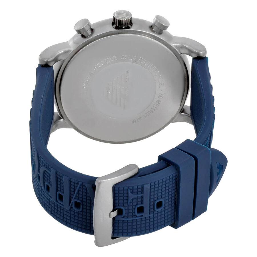 Emporio Armani Luigi Chronograph Black Dial Men's Watch AR11023 - The Watches Men & CO #3