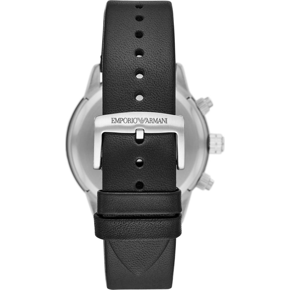 Emporio Armani Mario Chronograph Quartz Black Dial Menβs Watch AR11243 - Watch