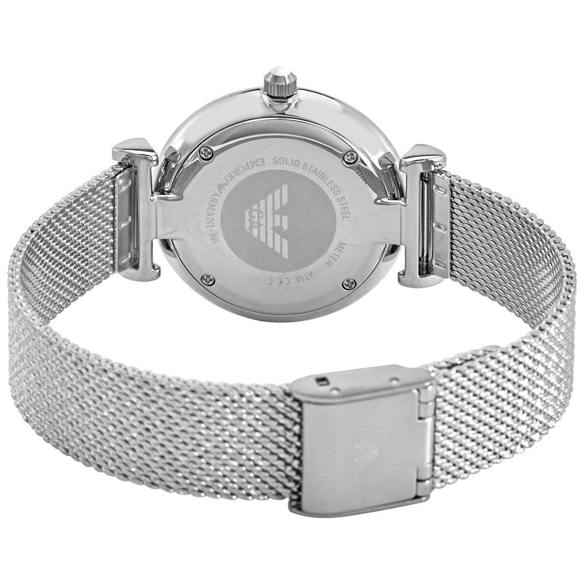 Emporio ArmaniGianni T-Bar White MOP Dial Women's Watch - AR11319