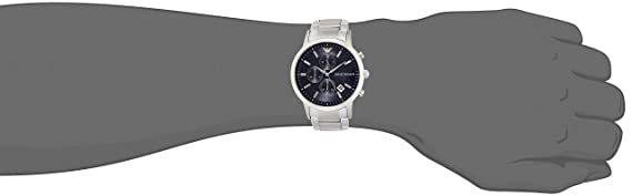 Emporio Armani Renato Chronograph Quartz Blue Dial Menβs Watch AR11164 - Watch