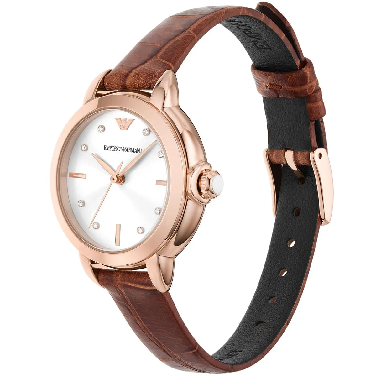 Emporio Armani Rose Gold Ladies Watch - AR11525
