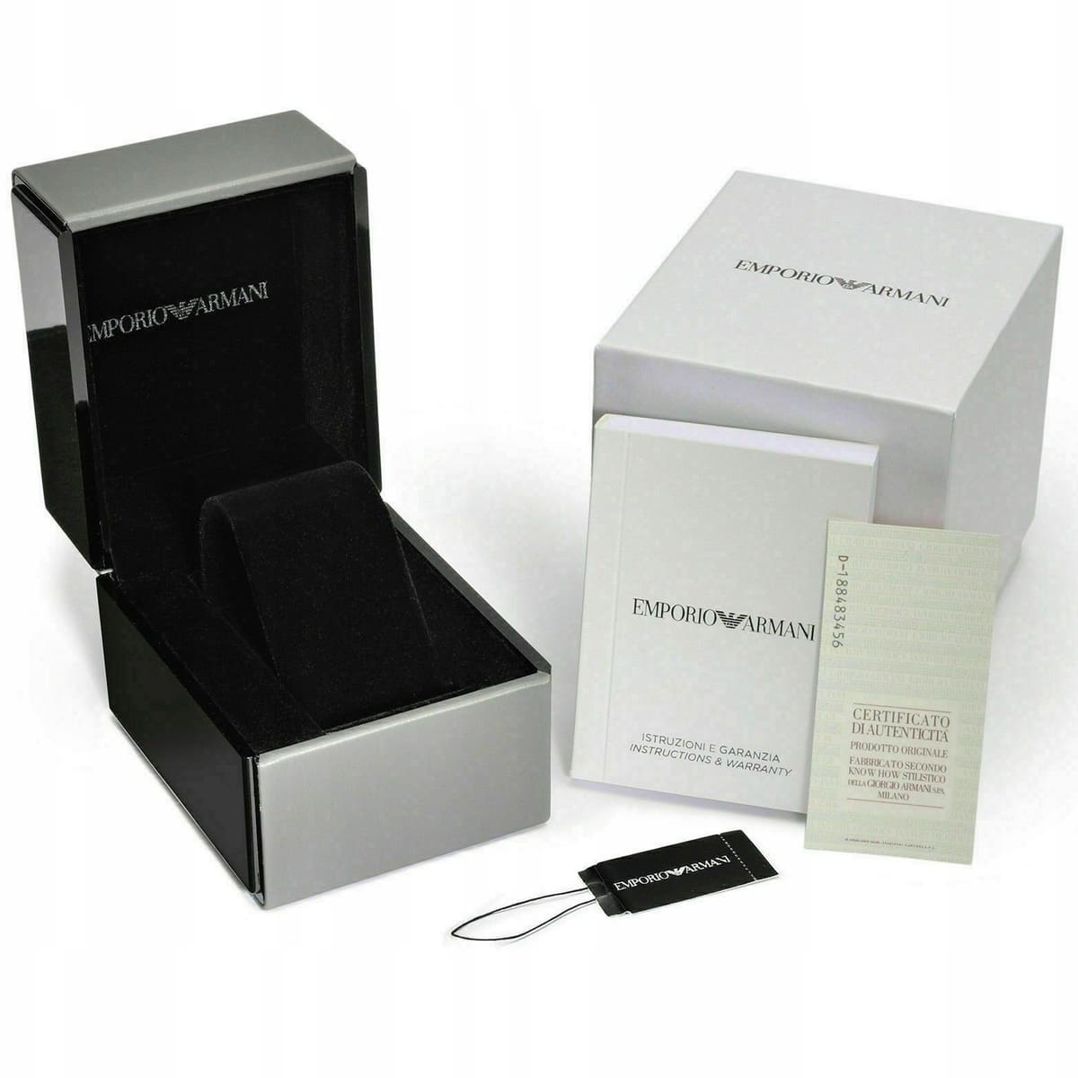 Emporio Armani Rose Gold Ladies Watch - AR60063