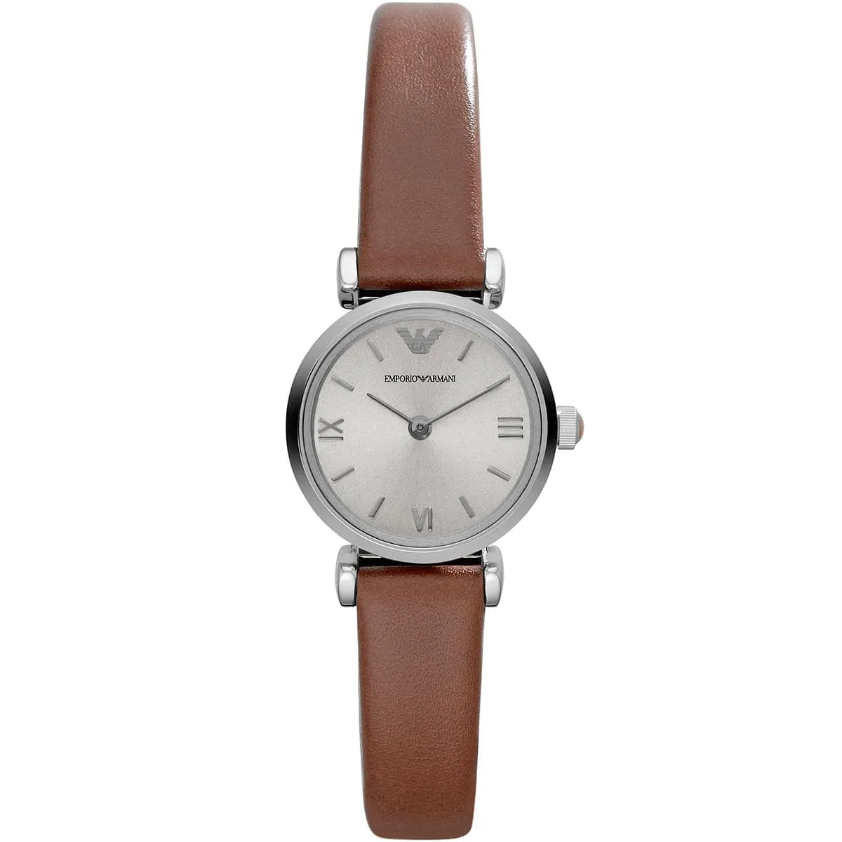 Emporio Armani Gianni T-Bar Mini Silver Women's Watch - AR1685
