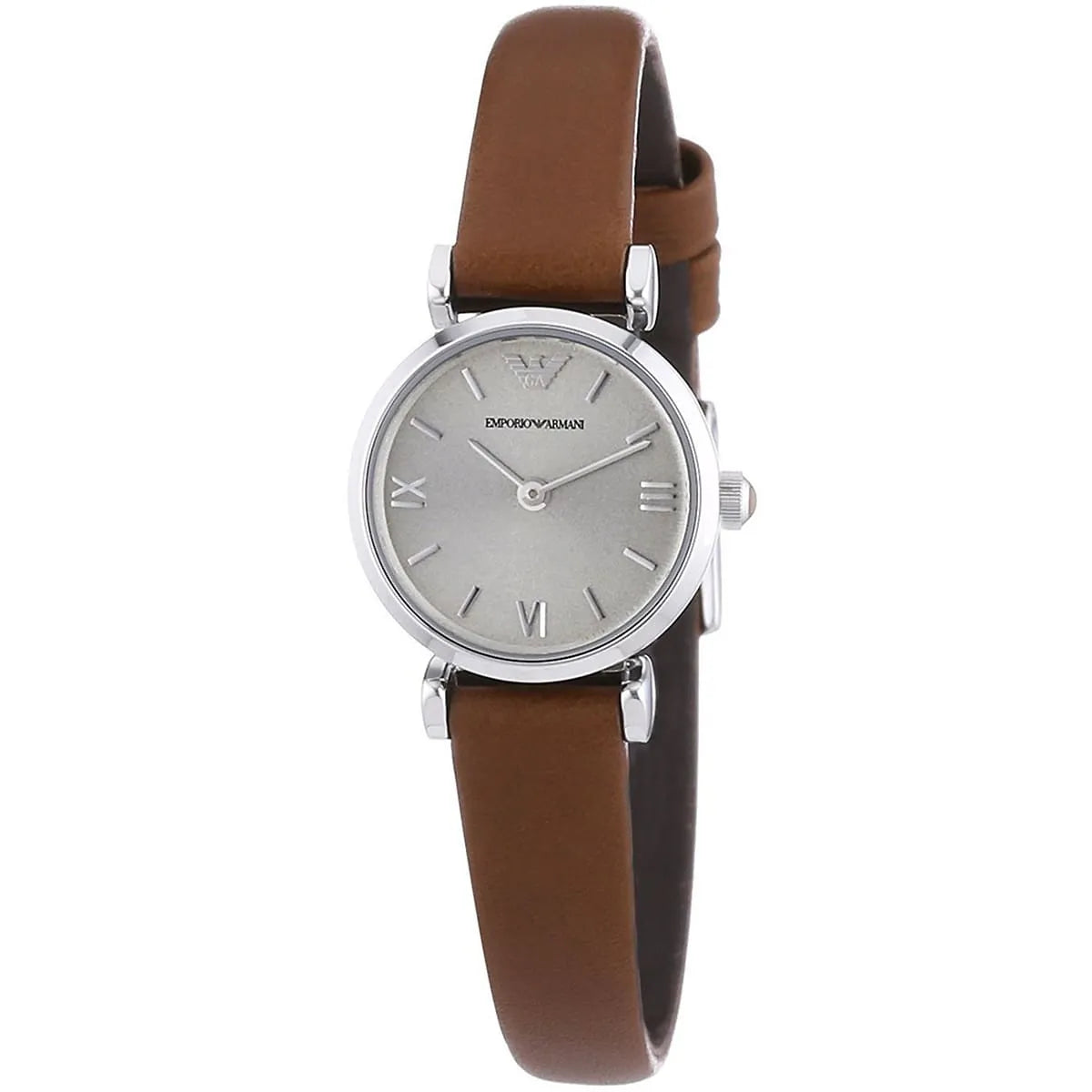 Emporio Armani Gianni T-Bar Mini Silver Women's Watch - AR1685
