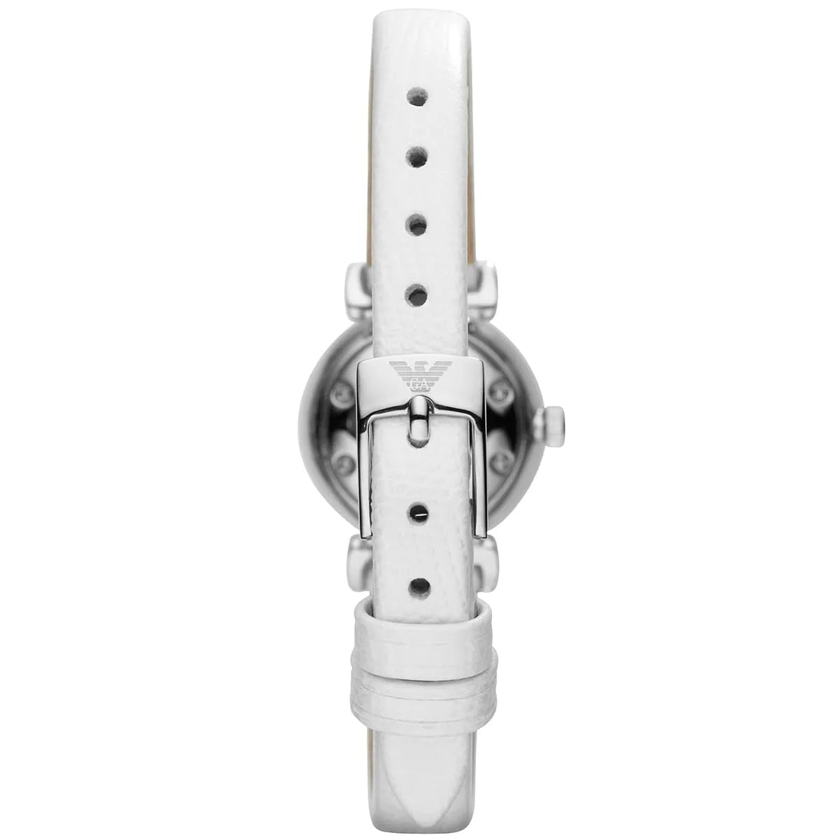 Emporio Armani Gianni T-Bar Mini Silver Women's Watch - AR1686