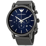 Emporio Armani Classic Gunmetal Chronograph Dial Men's Watch AR1979