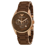 Emporio Armani Sport Chronograph Brown Dial Men's Watch AR5890 - BigDaddy Watches