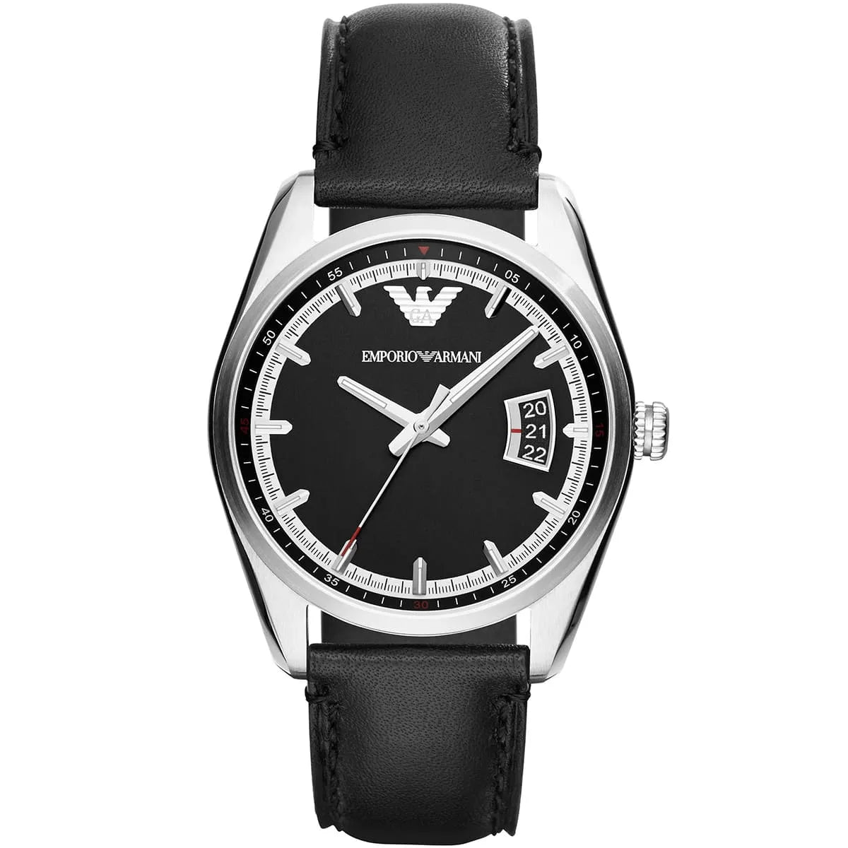 Emporio Armani Tazio Medium Silver Men's Watch - AR6014