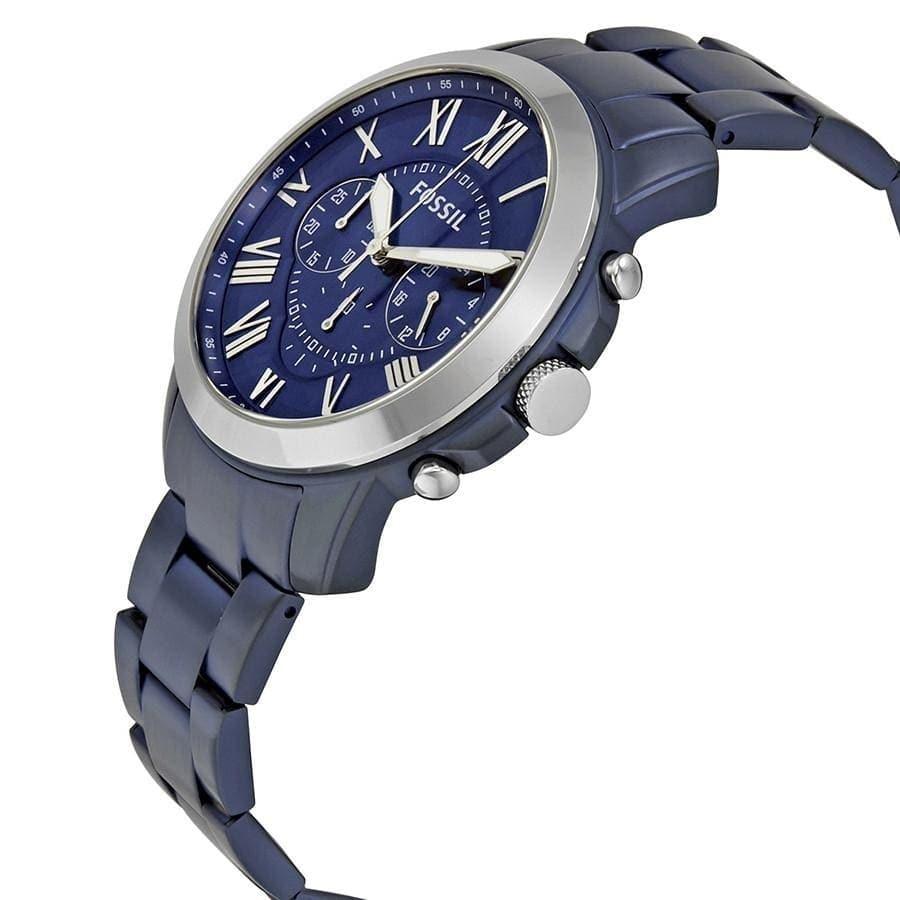 Fossil Grant Chronograph Blue Dial Menβs Watch FS5230 - Watch
