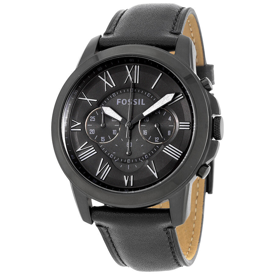 Fossil Grant Chronograph Black Dial Men's Watch - FS5132