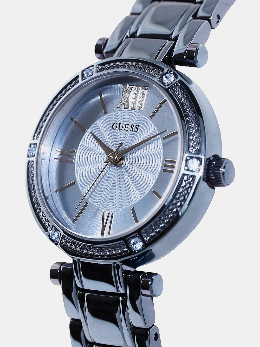 Guess Analog Blue Dial Women's Watch W0767L4 - The Watches Men & CO #3
