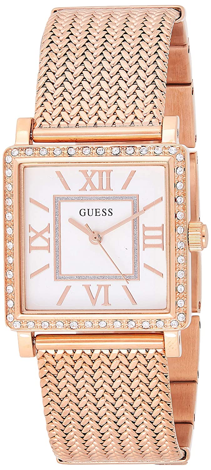 Guess Analog White Dial Women's Watch W0826L3 - The Watches Men & CO