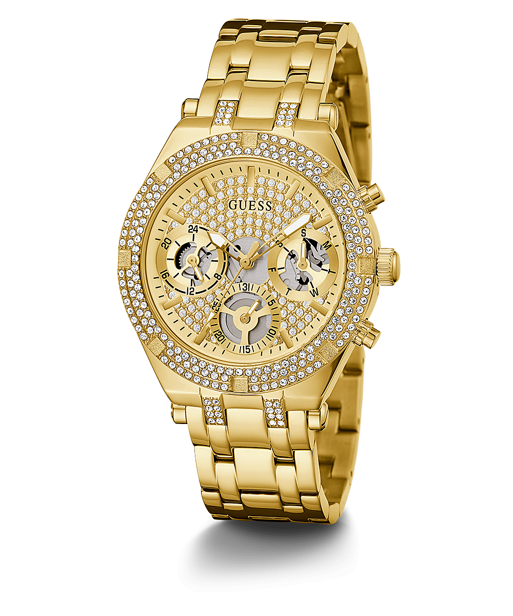 Guess Heiress Gold Glitz Womenβs Watch GW0440L2 - Watch