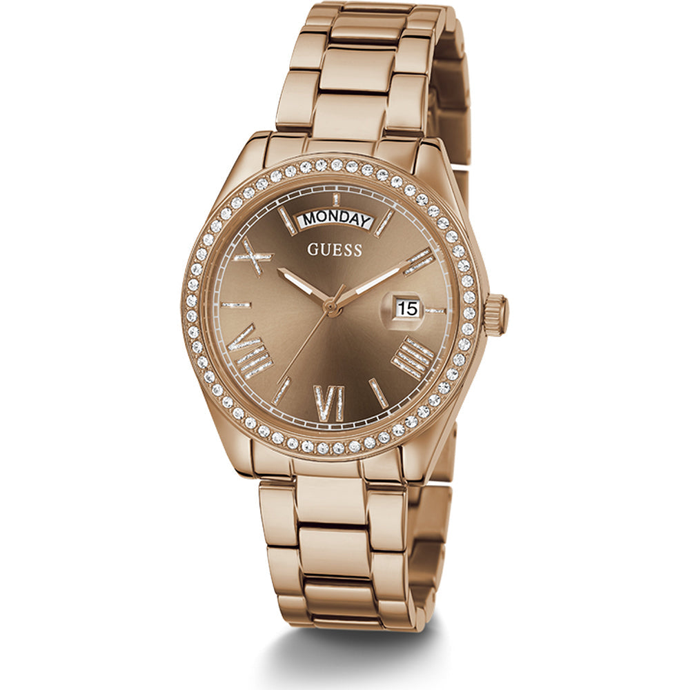 Guess Luna Rose Gold Tone Womenβs Watch GW0307L3 - Watch