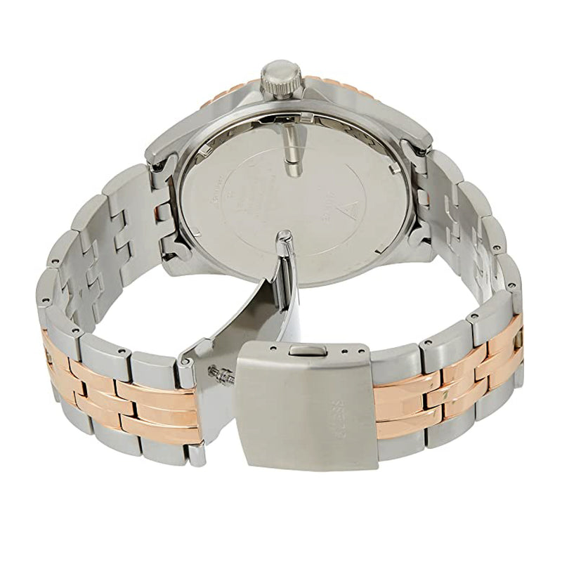 Guess Odyssey Blue Dial Two-Tone Menβs Watch W1107G3 - Watch